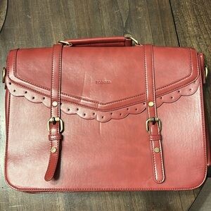 Ecosusi women’s brown messenger bag